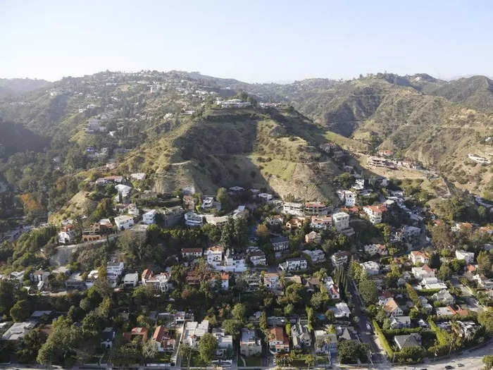 Saghian currently owns a Hollywood Hills residence on Blue Jay Way that McClean also designed.