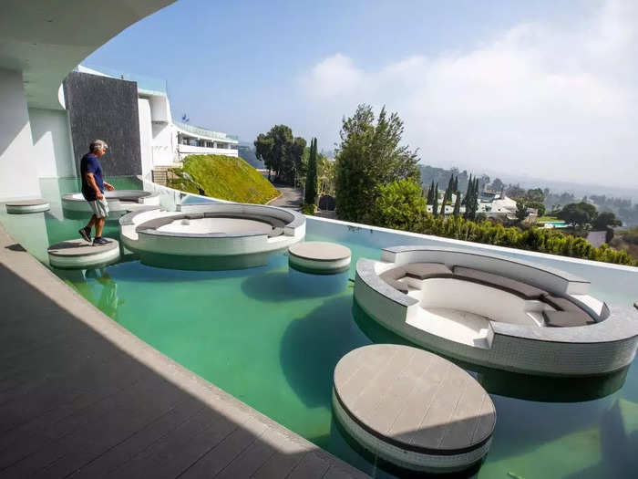 The newspaper reported that the house came with amenities like a floating lounge ...