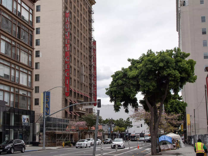 In the early 2000s, a new developer created Stay on Main, a rebranded hostel within the Cecil that divided the hotel floors into different uses.