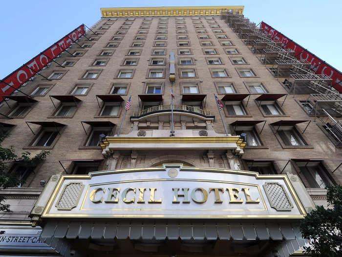 At least eight hotel guests have "fallen" from the Cecil, whether accidental or intentional.