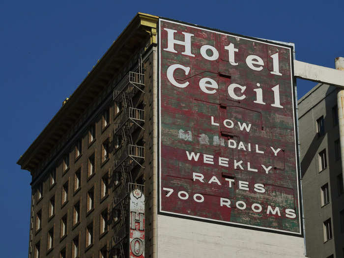 The Cecil Hotel is known for its sinister history and a string of deaths that occurred there or nearby. It