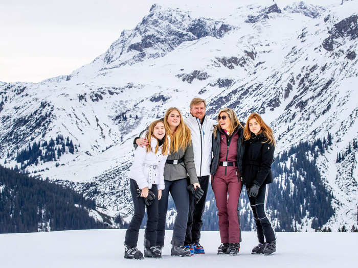 Staff who had met British and European royals were very casual about them and said they easily blended into the crowd in Lech.