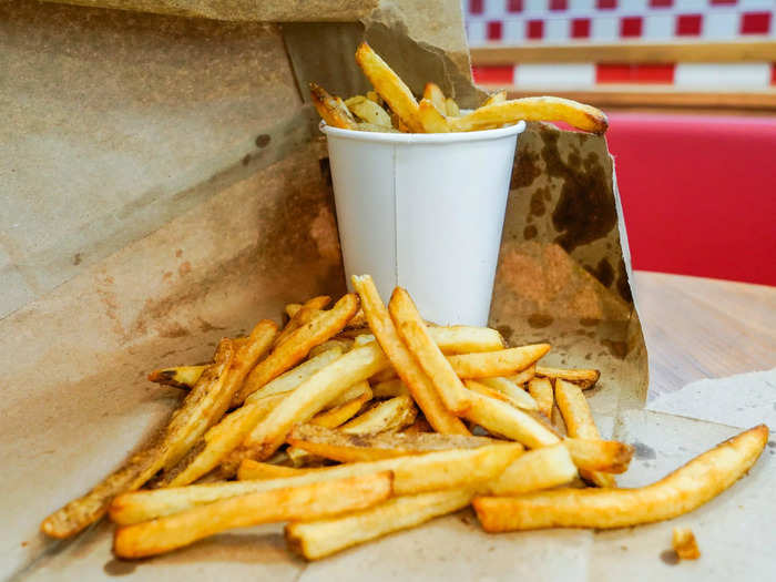 Fans of the chain love its boardwalk-style fries. So I tried my hand at making those, too.