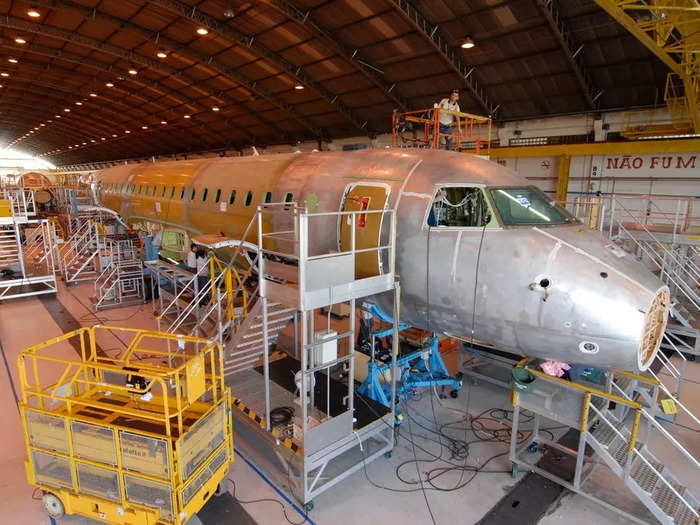 According to Embraer, the conversions will occur in the company