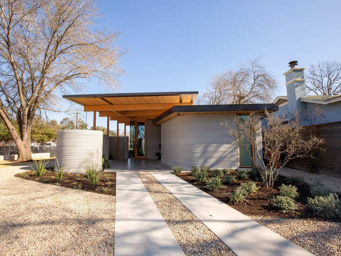 And despite weather and hardware issues, the walls of both the home and the ADU were completed in eight days, shaving off weeks to months of construction time when compared to "traditional" methods.