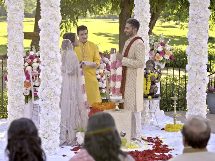 Deepti left Shake standing at the altar alone.