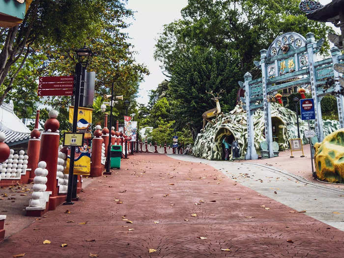 This is Haw Par Villa, Singapore