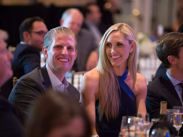 2014: The couple wed at Mar-a-Lago in Palm Beach, Florida.