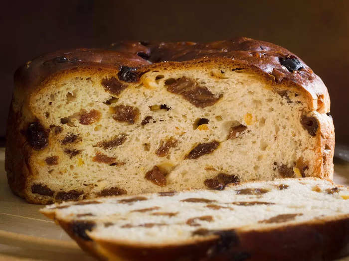 Barmbrack is an Irish fruitcake typically served with afternoon tea.