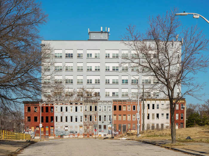 As I walked around, I was conscious that Baltimore — much like New York — still seemed fairly segregated, both racially and economically.