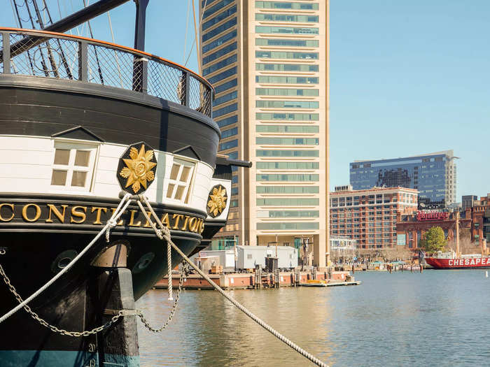 I knew that Baltimore had a rich history, but when I was walking down the Inner Harbor, I was shocked to find that historic ships were so accessible.