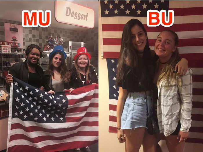 Mikhaila and Maria got to experience their first US election nights, and agreed it was vastly different from UK election nights.