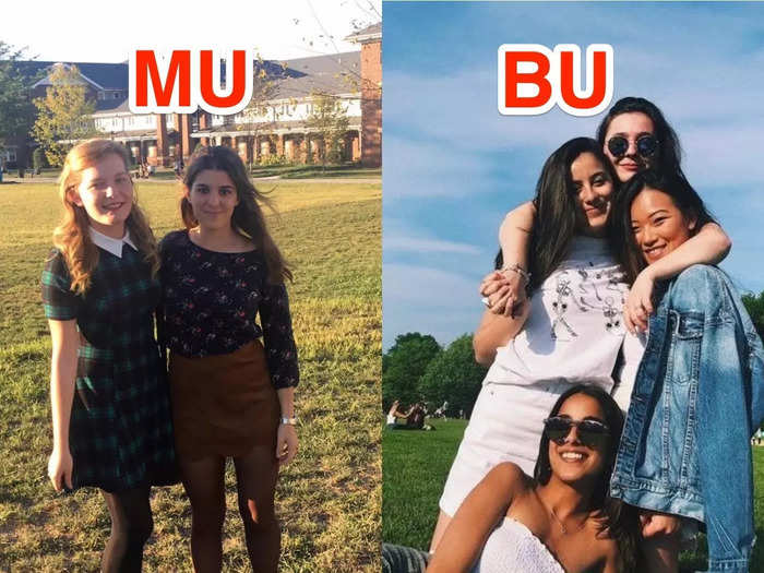 Mikhaila shared a dorm room with a roommate. Maria had several different accommodations during her time in Boston.