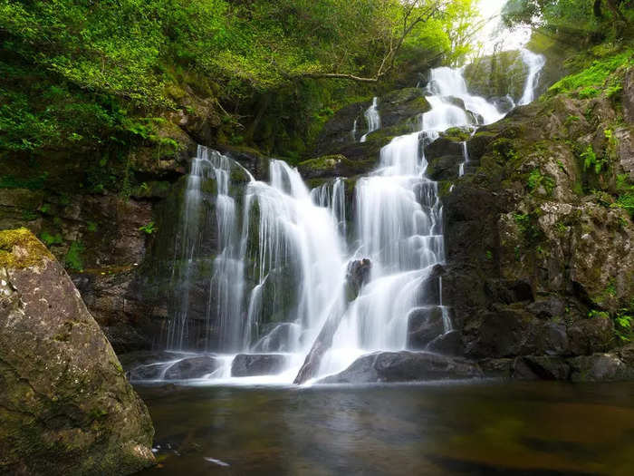 Torc Waterfall is a must-see for those driving along the Ring of Kerry.