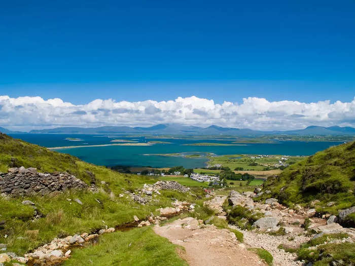 Croagh Patrick is known as the holiest mountain in Ireland.