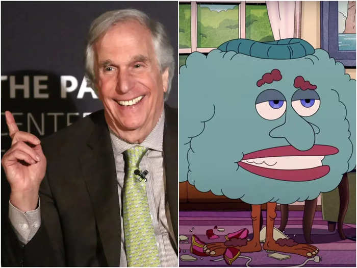 Keith from Grief is portrayed by Henry Winkler.