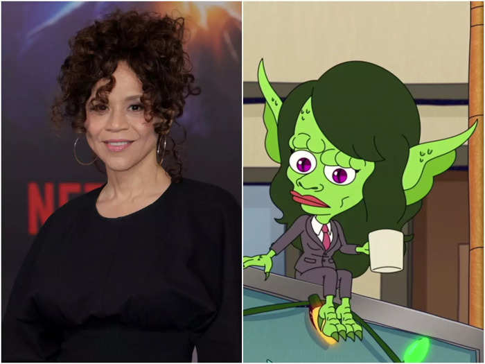 Rosie Perez plays another new creature Petra the Ambition Gremlin.