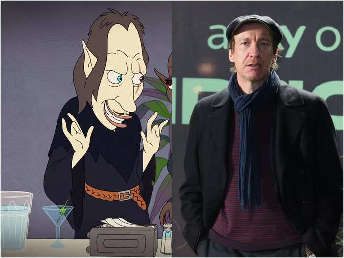 David Thewlis reprises his role as the Shame Wizard Lionel.