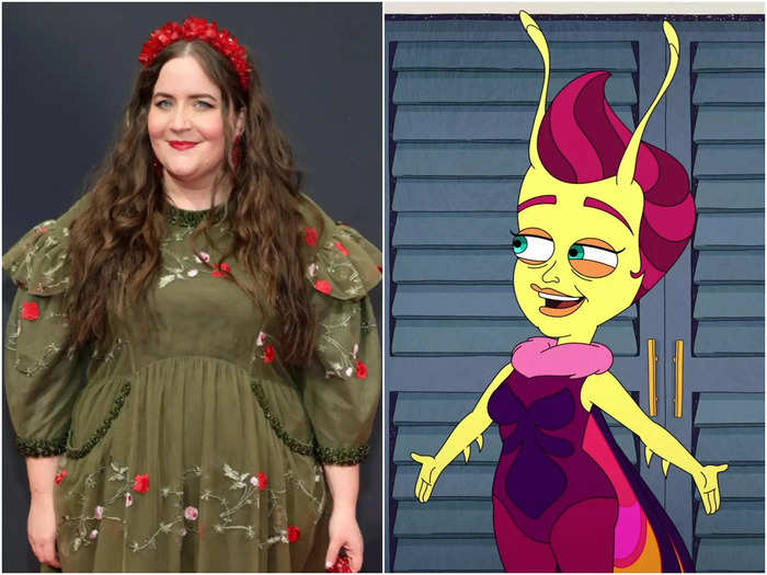 Aidy Bryant plays the lead character, Emmy the Lovebug.