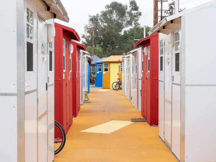 And so far, these prefab homes have created safe living spaces for thousands of people in places like Los Angeles and Oahu, Hawaii.