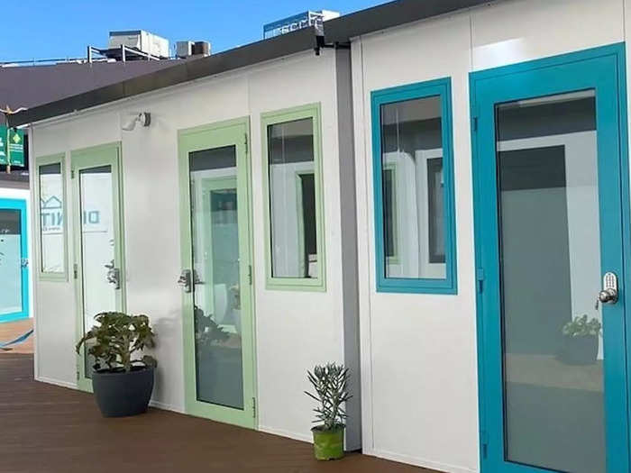 San Francisco has opened its first approximately $2.1 million tiny home village for unhoused residents amid the city
