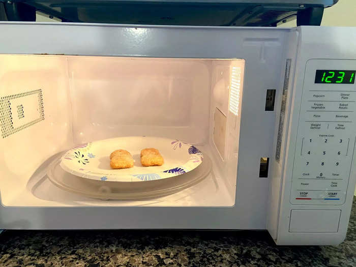 I first tested the microwaving method, which I was very wary about.