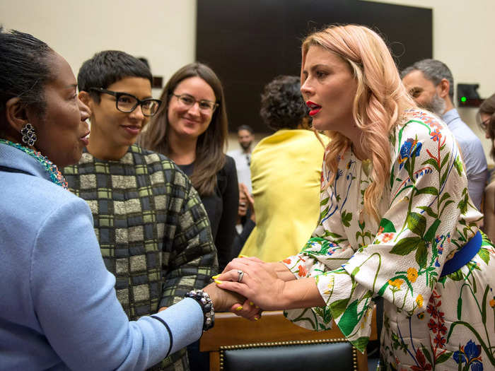 In 2019, Busy Philipps shared her experience with abortion at a House Judiciary Subcommittee on Constitution, Civil Rights and Civil Liberties hearing.