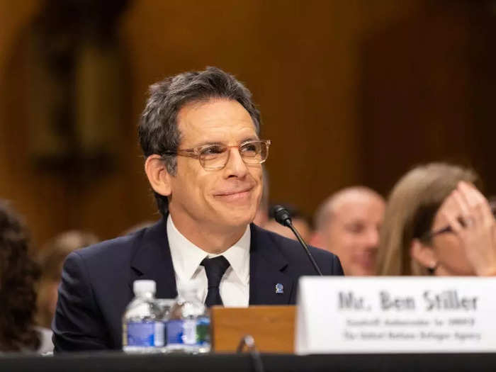 Ben Stiller testified before the Senate Foreign Relations Committee in 2019 about the humanitarian crisis in Syria.