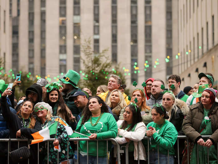 ... While in New York, the annual parade down 5th avenue also returned for the first time since 2019.