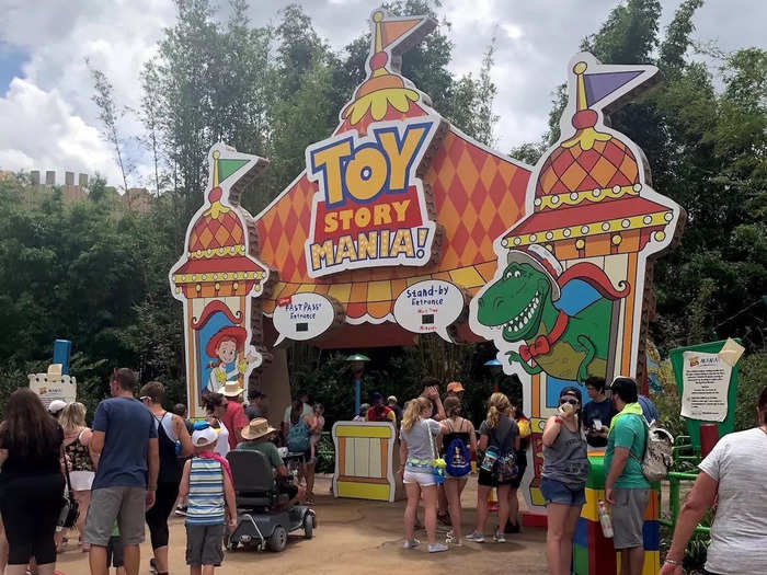 Toy Story Mania remains one of the best family rides at Disney.