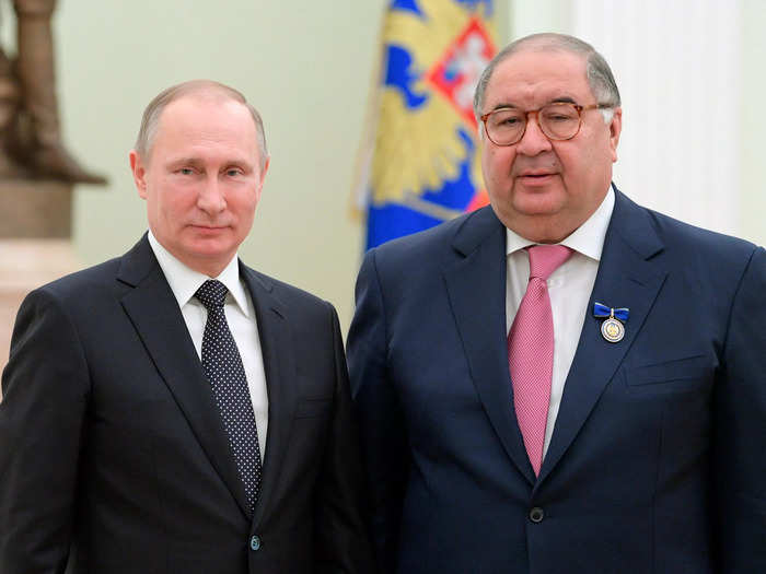 17. Alisher Usmanov: The billionaire is "one of Vladimir Putin