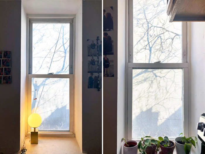 The only windows in my kitchen face the wall of another building, so it doesn