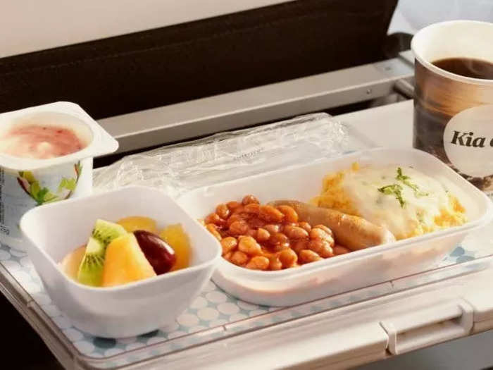 Moreover, upon descent into Auckland, flight attendants will serve a brunch that includes a "classic Kiwi" flat white coffee.