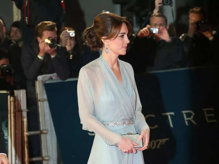 Middleton went with another Cinderella-inspired outfit in October 2015.
