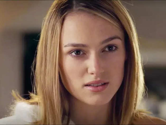 Knightley was Juliet in the cult-favorite "Love Actually" (2003).