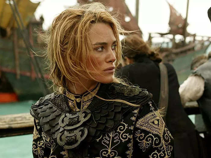 Knightley wrapped up her role as Elizabeth Swann in the "Pirates of the Caribbean: At World