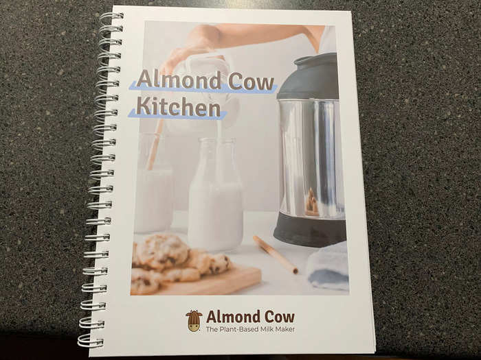 It also came with a recipe book that had more thorough instructions and ideas for other milk recipes with different flavors.