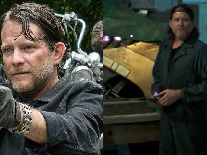 Daryl famously blew up Christopher Berry on "TWD" before he worked for Michael Keaton