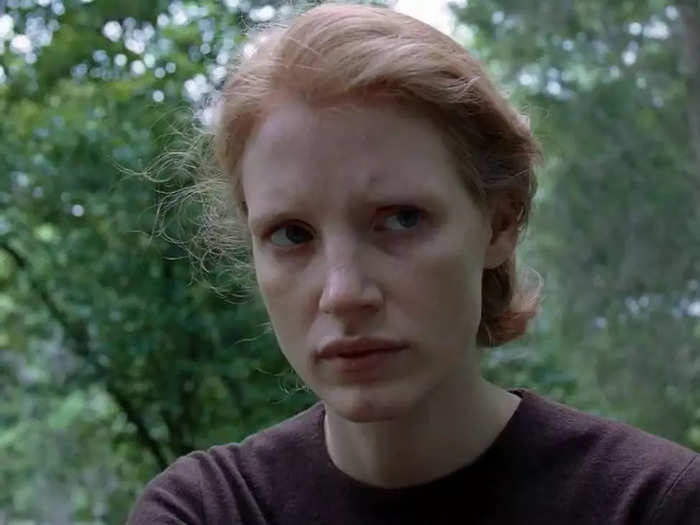 6. "The Tree of Life" is a philosophical film that stars Chastain as a mother.