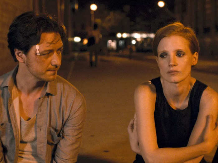 16. In "The Disappearance of Eleanor Rigby," Chastain plays the titular character.