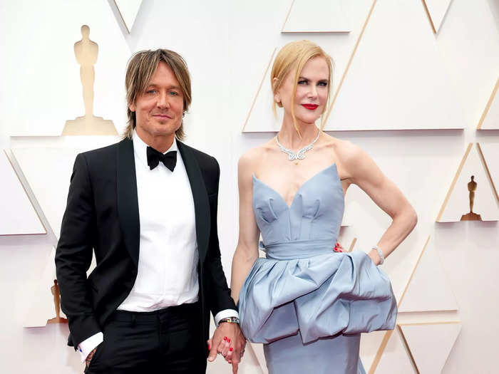 Keith Urban and Nicole Kidman looked stunning on the red carpet.