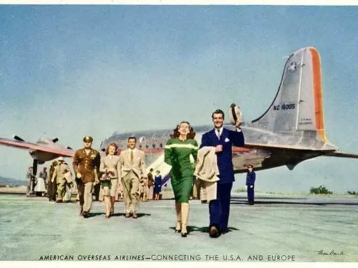 However, unsatisfied with its performance, American sold AOA to Pan Am in 1950 and abandoned its London route, not returning to the city until 1982.