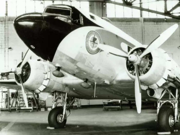 After eight years of shuttling mail, American began to invest in passenger service. Smith worked with aircraft manufacturer Donald Douglas to develop the DC-3 passenger plane that would change the course of airline history.