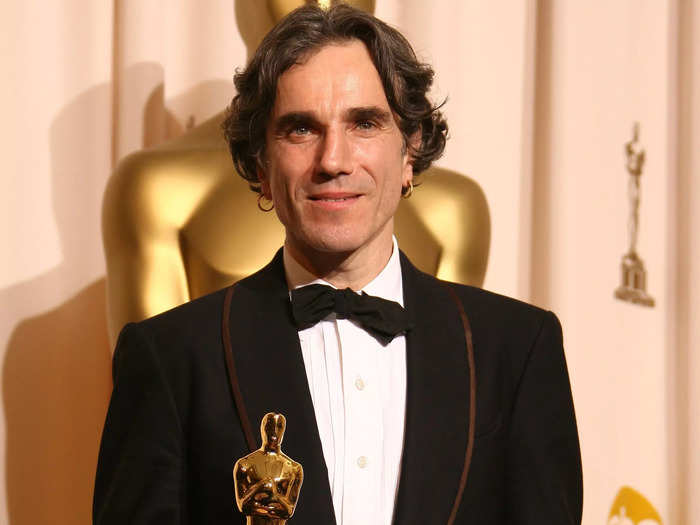 Daniel Day-Lewis won his second Oscar in 2008 for "There Will Be Blood."