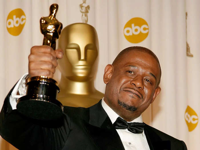 Forest Whitaker has one win from one nomination. He won in 2007 for "The Last King of Scotland."