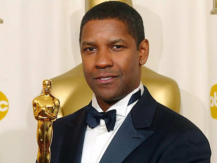 Denzel Washington won his second Academy Award in 2002 for "Training Day."