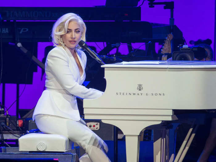 She learned piano at a young age and took lessons from Christina Aguilera