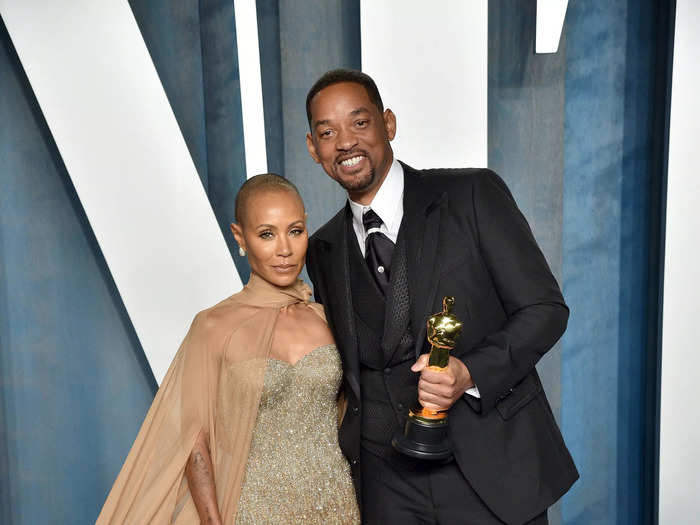 Jada Pinkett Smith and Will Smith were dazzling together after drama earlier in the evening.