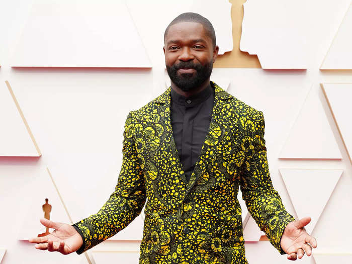 David Oyelowo raised the bar with a standout pattern — most other attendees weren