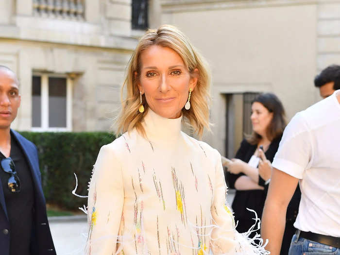 She is a fan of minidresses, like this feathery Valentino look during Paris Fashion Week in 2019.